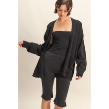 Load image into Gallery viewer, Hyfve Oversized Open-Front Cardigan Sweater with Pockets