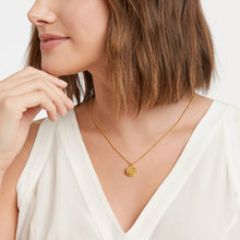 Load image into Gallery viewer, JULIE VOS FLEUR-DE-LIS SOLITAIRE NECKLACE