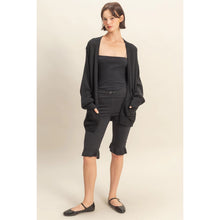 Load image into Gallery viewer, Hyfve Oversized Open-Front Cardigan Sweater with Pockets