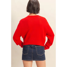 Load image into Gallery viewer, Hyfve Cropped Long Sleeve Sweater