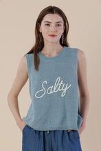 Load image into Gallery viewer, A & She Salty’ Sweater Tank