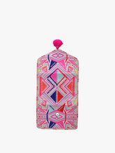 Load image into Gallery viewer, Jen & Co Katleya Patterned Cotton Jewelry Case/Pouch