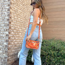 Load image into Gallery viewer, Jen & Co Jessica Clear Crossbody w/ Chain