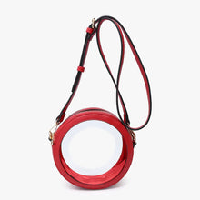 Load image into Gallery viewer, Jen & Co Clear Circular Women's Crossbody Bag