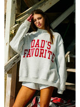 Load image into Gallery viewer, BUCKETLIST REVERSIBLE MOCK-NECK SWEATSHIRT MOM/DAD'S FAVORITE