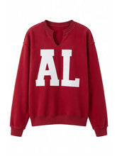 Load image into Gallery viewer, BUCKETLIST COLLEGIATE REVERSIBLE OVERSIZED PULLOVER