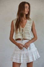 Load image into Gallery viewer, By Together Knit Sweater Cotton Crochet Best Top