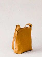 Load image into Gallery viewer, ABLE Cait Knotted Crossbody Cognac