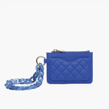 Load image into Gallery viewer, Jen & Co Rhodes Quilted Wallet w/ Chain Bangle