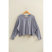 Load image into Gallery viewer, Hyfve Washed Oversized Long Sleeve Top
