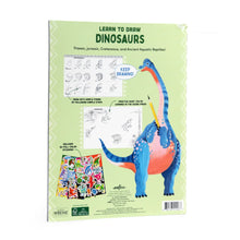 Load image into Gallery viewer, EEBOO Learn To Draw Dinosaurs with Stickers