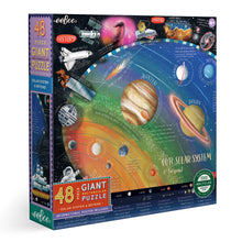 Load image into Gallery viewer, Eeboo Solar System & Beyond 48 Piece Giant Puzzle
