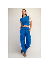 Load image into Gallery viewer, Rae Mode Cotton Lycra Crossover Set