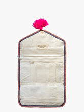 Load image into Gallery viewer, Jen & Co Katleya Patterned Cotton Jewelry Case/Pouch