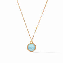 Load image into Gallery viewer, JULIE VOS FLEUR-DE-LIS SOLITAIRE NECKLACE