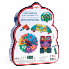 Load image into Gallery viewer, EEBOO Build A Robot Shaped Box Spinner Game