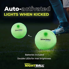 Load image into Gallery viewer, Tangle Nightball Soccer Ball LED Light Up Ball