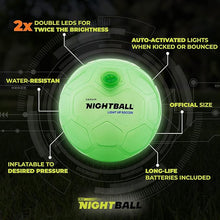 Load image into Gallery viewer, Tangle Nightball Soccer Ball LED Light Up Ball