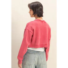 Load image into Gallery viewer, HYFVE WASHED FRENCH TERRY CARDIGAN