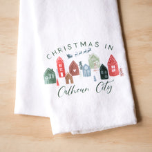 Load image into Gallery viewer, LITTLE BIRDIE LEEDS CHRISTMAS TEA TOWELS