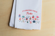 Load image into Gallery viewer, LITTLE BIRDIE LEEDS CHRISTMAS TEA TOWELS