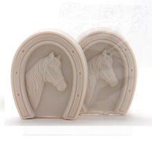 Load image into Gallery viewer, EUROPEAN SOAPS ALMOND HORSESHOE SOAP
