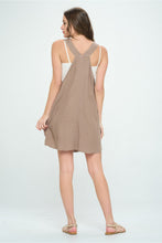 Load image into Gallery viewer, MATCH POINT OVERALL SKIRT MOCHA
