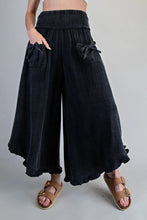 Load image into Gallery viewer, EESOME MINERAL WASHED GAUZE PANTS
