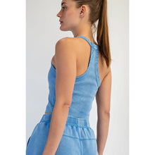 Load image into Gallery viewer, RAE MODE RIBBED HIGH NECK TANK TOP
