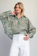 Load image into Gallery viewer, EESOME BOHO INSPIRED BUTTON DOWN

