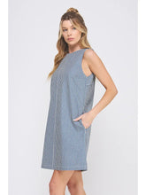 Load image into Gallery viewer, Allie Rose Striped A-Line Dress
