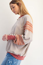 Load image into Gallery viewer, EASEL LONG SLEEVES THERMAL PULLOVER
