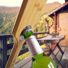 Load image into Gallery viewer, Bristle-Free Bbq Grill Scraper with Bottle Opener
