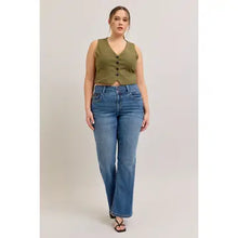 Load image into Gallery viewer, DISCLOSED DENIM MID RISE BOOTCUT
