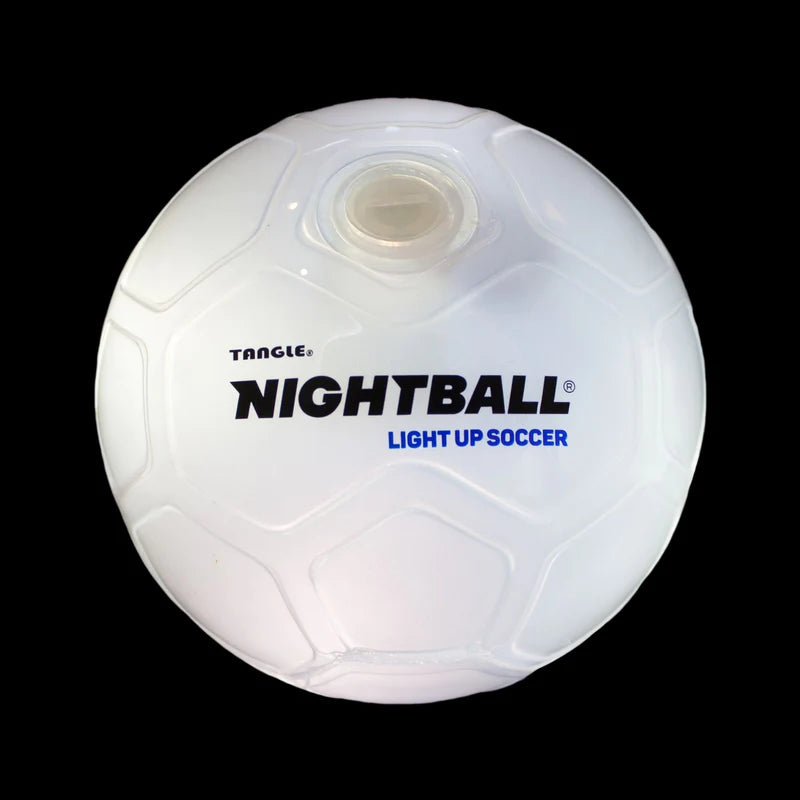 TANGLE NIGHTBALL WHITE SOCCER BALL