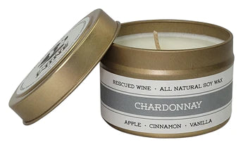 RESCUED WINE CANDLES TRAVEL CANDLE