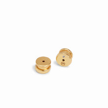 Load image into Gallery viewer, JULIE VOS FLEUR-DE-LIS HOOP AND CHARM EARRINGS
