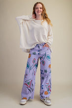 Load image into Gallery viewer, EASEL PRINTED WASHED TWILL PANTS
