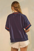 Load image into Gallery viewer, ODDI OVERSIZED GAME DAY SHORT SLEEVE SWEATSHIRT
