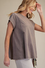 Load image into Gallery viewer, EASEL WASHED COTTON TOP
