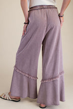 Load image into Gallery viewer, EASEL WIDE LEG WASHED TERRY PANTS
