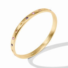 Load image into Gallery viewer, JULIE VOS RAINBOW GOLD BANGLE CHAMPAGNE RADIANCE MEDIUM
