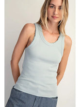 Load image into Gallery viewer, COTIERRA RIBBED KNIT TANK
