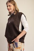 Load image into Gallery viewer, EASEL SLEEVELESS KNITTED SWEATER
