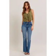 Load image into Gallery viewer, DISCLOSED DENIM MID RISE BOOTCUT
