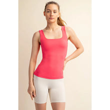 Load image into Gallery viewer, RAE MODE BUTTER SQUARE NECK SLEEVELESS TANK TOP
