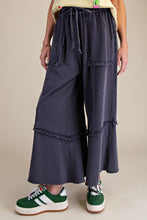 Load image into Gallery viewer, EASEL WIDE LEG WASHED TERRY PANTS
