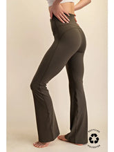 Load image into Gallery viewer, RAE MODE BUTTER HIGH WAIST BAND BELL BOTTOM LONG YOGA PANTS
