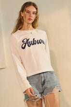 Load image into Gallery viewer, Oddi Game Day Cropped State Logo Sweatshirt
