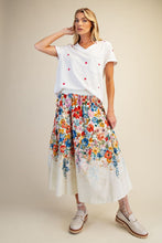 Load image into Gallery viewer, EASEL PRINTED POPLIN FLARE SKIRT

